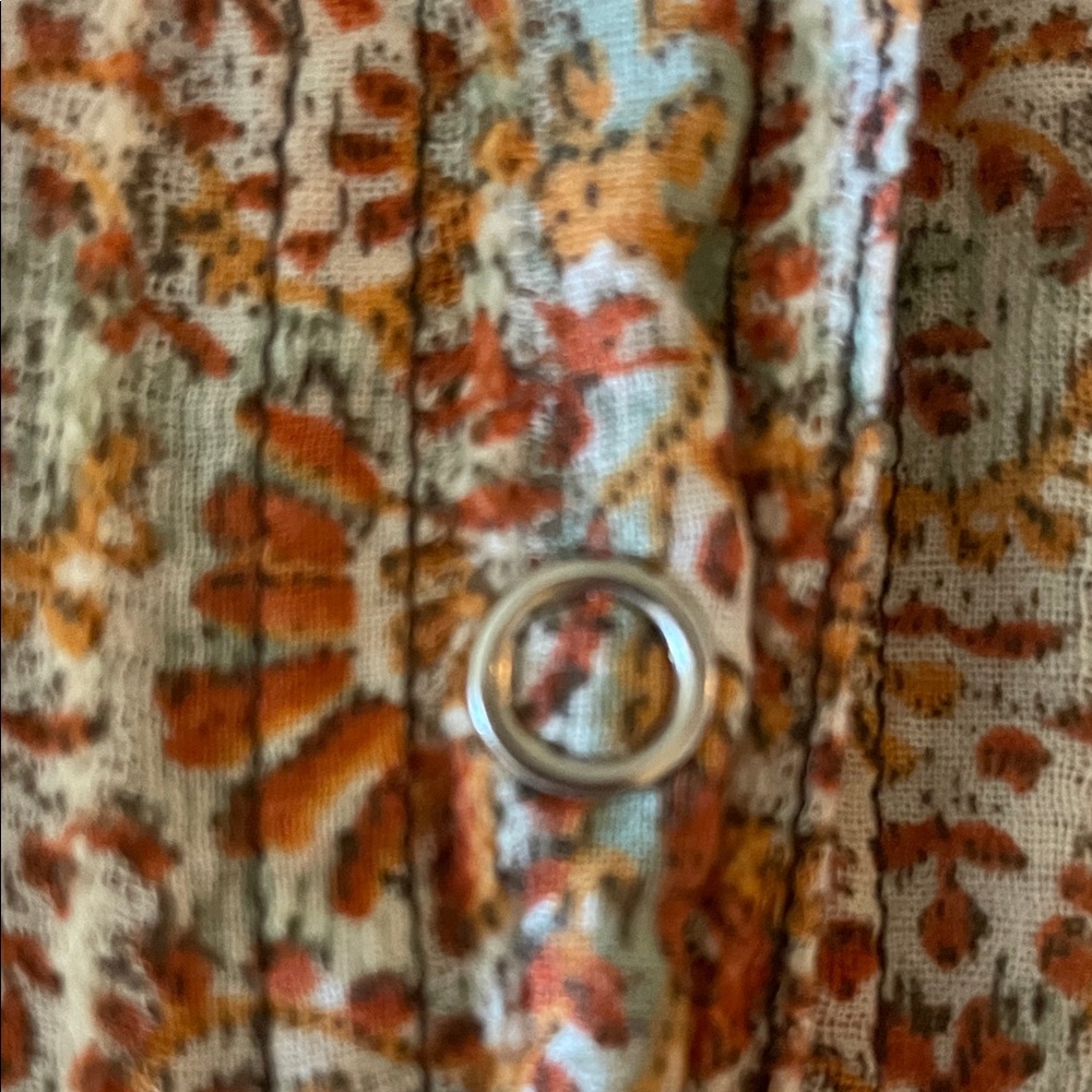3 Treasure & Bond, Multicolor Button Down Shirts, lots of detailing, READ - Picture 9 of 15